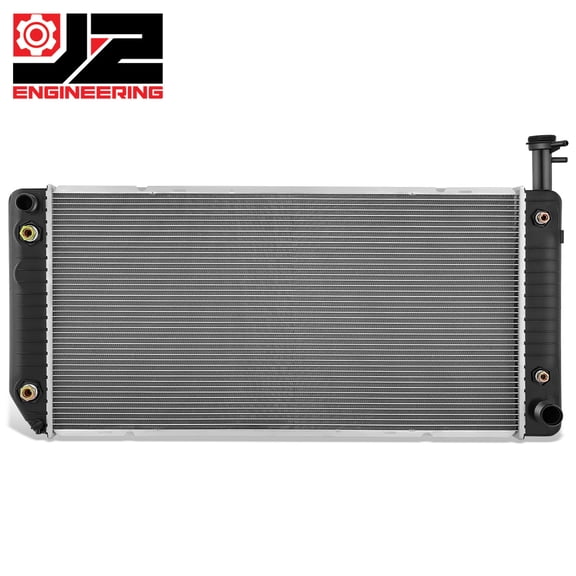 J2 Engineering for 03-04 Chevrolet GMC 4.8L 6.0L Factory Style Aluminum Core Radiator DPI2713