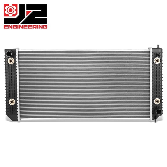 J2 Engineering for 03-07 Chevy Kodiak/GMC Topkick C4500/5500/6500/7500 Aluminum Core Radiator