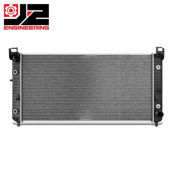 J2 Engineering for 03-07 Silverado Sierra 2500 HD 3500 Aluminum Replacement Radiator DPI 2948