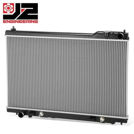 J2 Engineering for 03-08 Infiniti FX45 OE Style 1-1/2 In 1 Row Aluminum Core Radiator DPI 2671