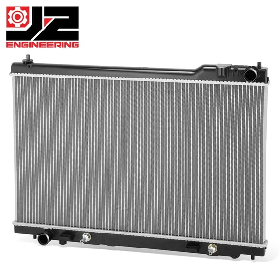 J2 Engineering for 03-08 Infiniti FX45 OE Style 1-1/2 In 1 Row Aluminum Core Radiator DPI 2671