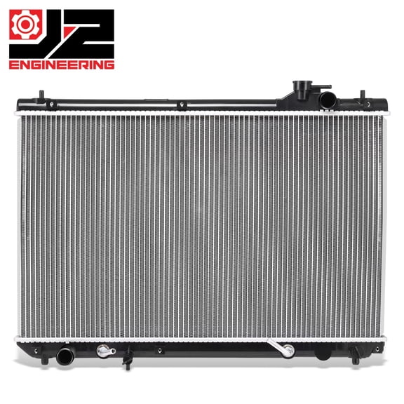 J2 Engineering for 04-07 Toyota Highlander V6 Factory Style Full Aluminum Core Cooling Radiator