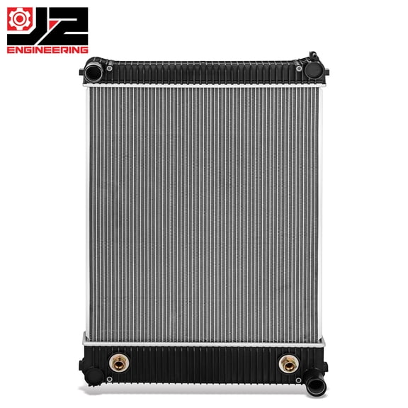 J2 Engineering for 04-08 Freightliner Fs65 M2 106 Aluminum 2-Row Core Radiator Factory Style