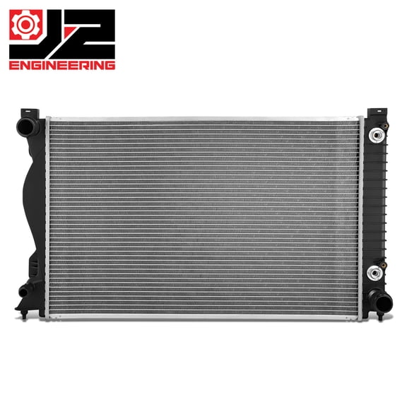 J2 Engineering for 05-10 Audi A6 2.8L 3.2L Factory Style Aluminum Radiator Replacement DPI2828
