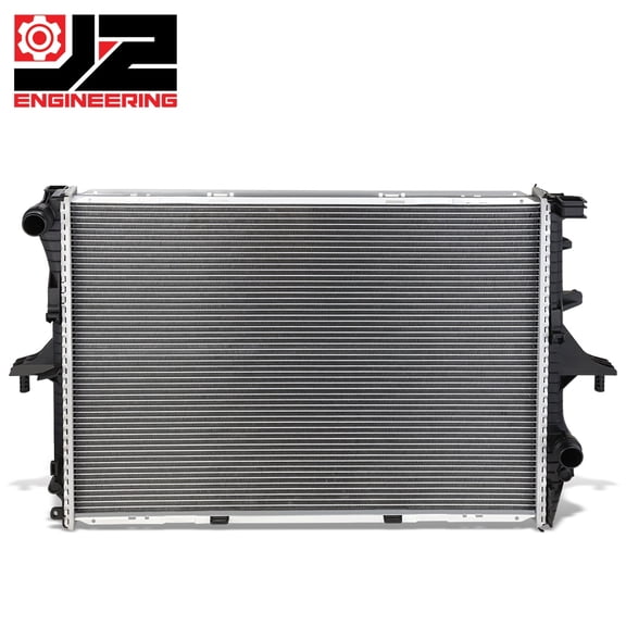 J2 Engineering for 07-10 Audi Q7 OE Style Aluminum Core DPI 13013 Cooling Radiator Assembly