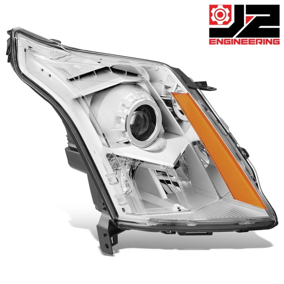 J2 Engineering for 10-16 Cadillac SRX Passenger Side OE Style Projector Headlight Replacement