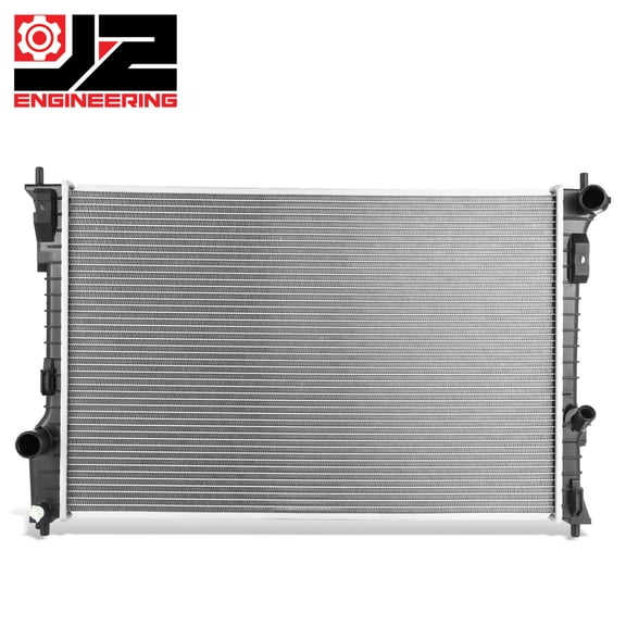 J2 Engineering for 10-19 Ford Flex Explorer/Lincoln MKT 3.5/3.7L Aluminum Radiator DPI 13185