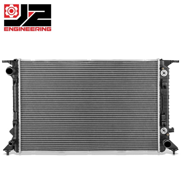 J2 Engineering for 11-17 Audi A4 A6 Q5 3.0L 3.6L OE Style Aluminum Core Radiator DPI 13310
