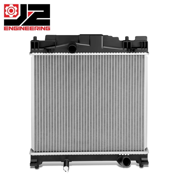 J2 Engineering for 12-15 Scion iQ High-Pressure 1 Row Aluminum Engine Cooling Radiator DPI13263