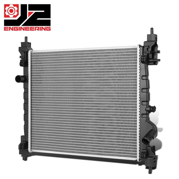 J2 Engineering for 13-15 Chevrolet Spark 1.2L MT Full Aluminum Replacement Radiator DPI 13343