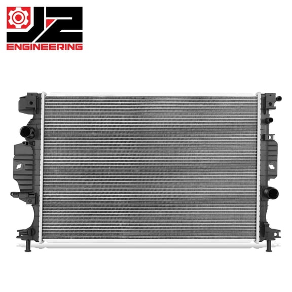 J2 Engineering for 13-20 Ford Fusion/MKZ 1.5T/2.0L/2.5L Aluminum Core Radiator OE Style 13321
