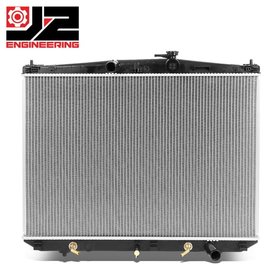 J2 Engineering for 14-18 Toyota Highlander OE Style Aluminum Replacement Radiator DPI 13449