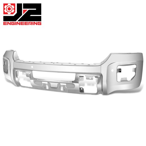J2 Engineering for 15-19 Sierra 2500 3500 HD Front Bumper Face Bar w/ PAS Holes Replacement