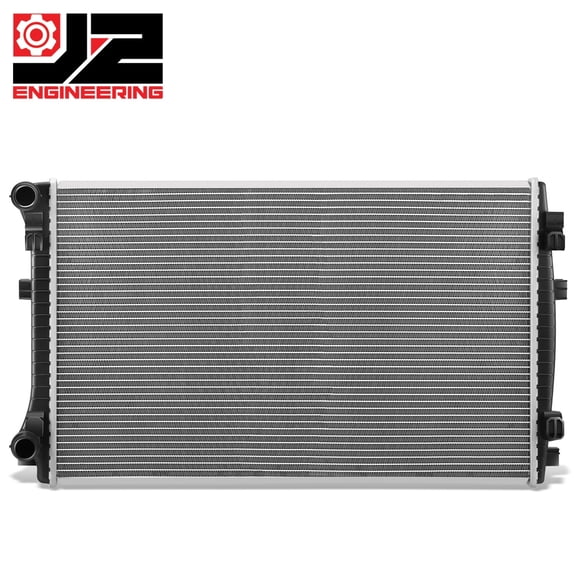 J2 Engineering for 15-19 Volkswagen Golf 2.0L Diesel Factory Style Aluminum Radiator DPI 13517