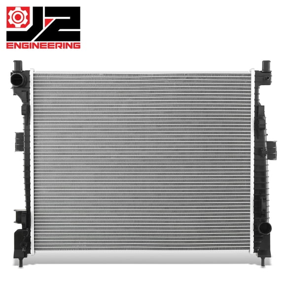 J2 Engineering for 16-22 Dodge Durango Jeep Grand Cherokee L WK 3.6L 13656 Cooling Radiator