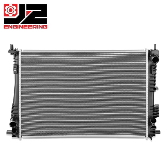 J2 Engineering for 17-20 Lincoln MKZ 7 3.6L OE Style Aluminum Core Cooling Radiator DPI 13641
