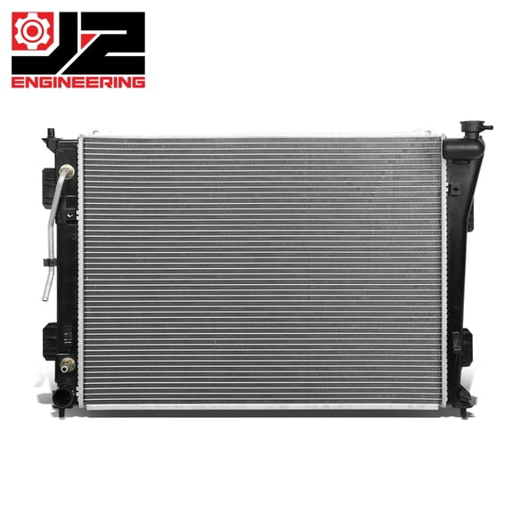 J2 Engineering for 2011-2015 Sonata Optima 2.4/3.3/3.5 AT Factory Style 13191 Aluminum Radiator