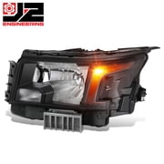 J2 Engineering for 22-25 Nissan Frontier Front Driver Side Black Housing Headlight Replacement