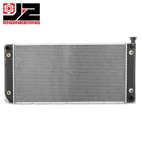 J2 Engineering for 88-93 Chevrolet GMC C/K 1500 2500 3500 5.7L 7.4L Aluminum Cooling Radiator