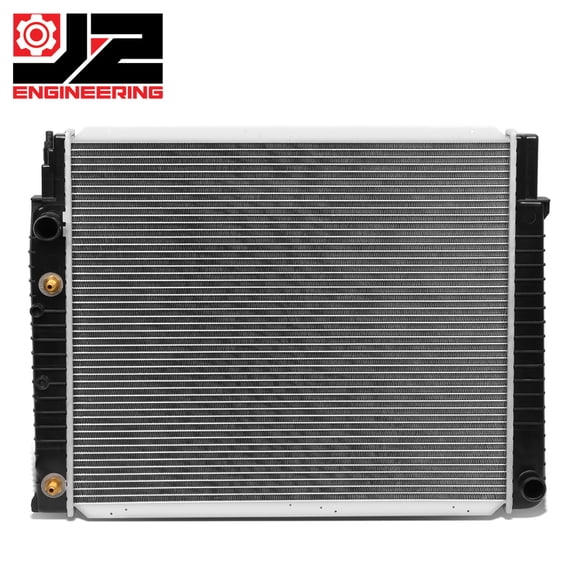 J2 Engineering for 92-97 Volvo 960 940 97-98 S90 2.9L AT OE Style Aluminum Radiator DPI 1738