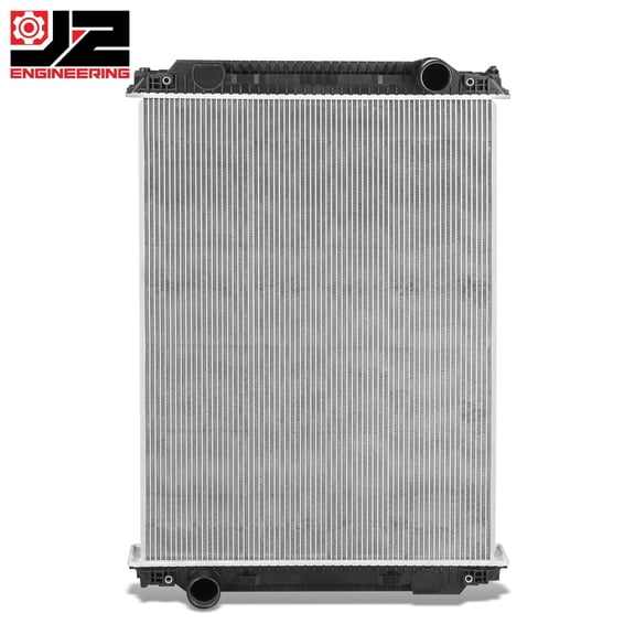 J2 Engineering for 93-07 Freightliner FLD120 FL80 Sterling Truck LT7500 2-Row Aluminum Radiator