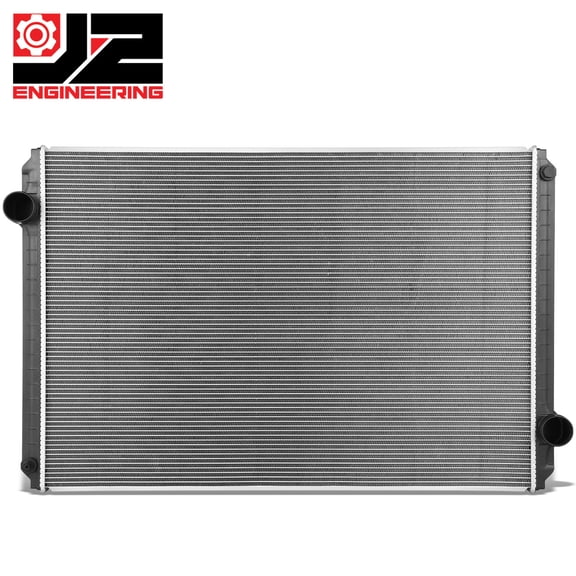 J2 Engineering for 94-07 International 2554/7600/9200i SBA 2-Row Aluminum Core Cooling Radiator