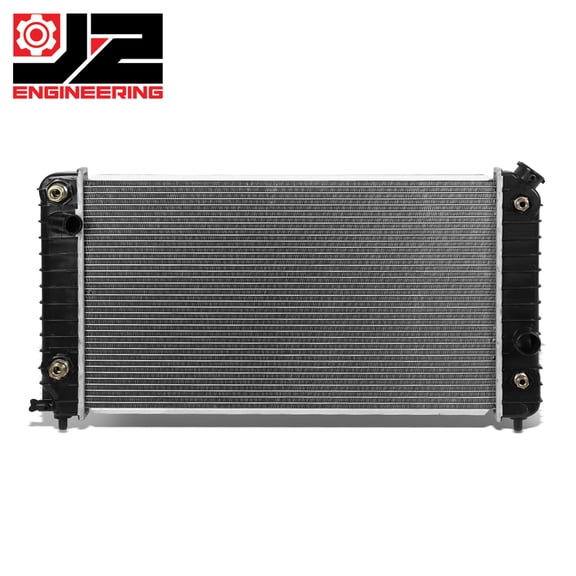 J2 Engineering for 94-95 Chevy S10 GMC Jimmy Blazer Sonoma 4.3L Aluminum Core Radiator DPI 1533