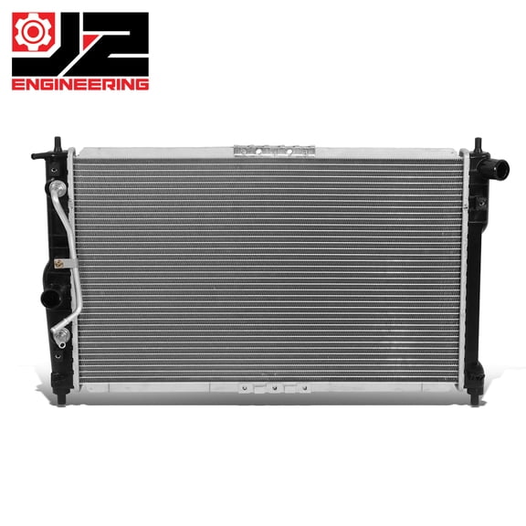 J2 Engineering for 99-02 Daewoo Lanos AT MT Aluminum Core Cooling Radiator Replacement DPI 2386