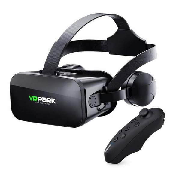 J20 3D Virtual Reality Glasses for 4.7- 6.7 Smart Phone Android Stereo with Headset Controllers