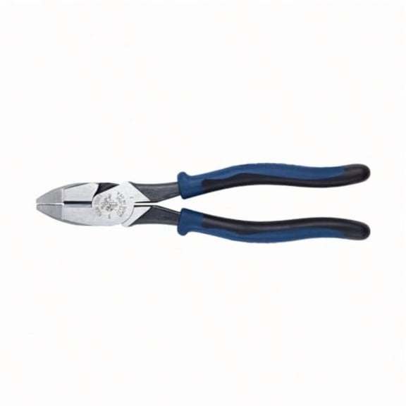 J2139NE Side Cutter Linemans Pliers Made In USA High Leverage 9Inch Streamlined Design Color Coded