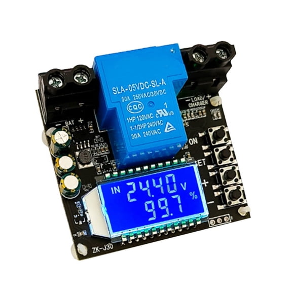 -J30 Coulomb Meter Display Battery Test Lithium Battery Protection Against Bidirectional Current 30A