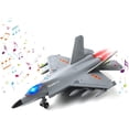 thumbnail image 1 of J31 Airplane Toy, Diecast Fighter Jet Toy, Pull Back Airplanes Toy Jets with Light & Sound for Gifts Collection Decor, 1 of 7