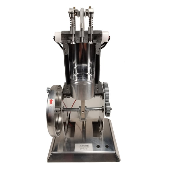 J31009 Single Cylinder Four Stroke Diesel Engine Model Internal Combustion Demonstration Teaching Tool for Physics STEM Education