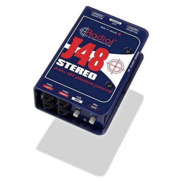 J48 Stereo Active Direct Box