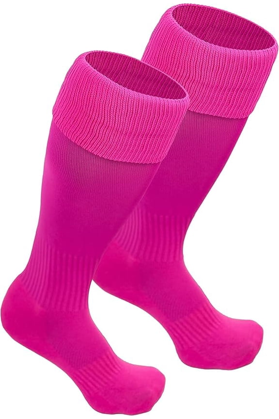 J4K Toddler Performance Soccer Socks, Nylon-Acrylic Blend, Ages 2-4, 3 Pack