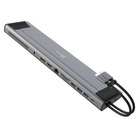 j5create - M.2 NVMe USB-C Gen 2 Docking Station - Grey & Black