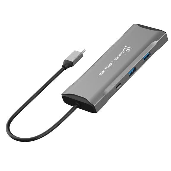 J5create, USB-C Dual 4K60 Mini Dock, JCD396