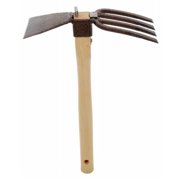 J607-12PK Hoe Fork Combo 3.25 in. Carbon Steel, Box of 12