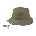 thumbnail image 1 of J7223 Taslon UV Bucket Hat With Side Snaps, Brown & Khaki - Medium & Large, 1 of 1
