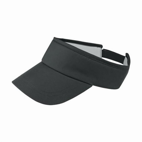 J7256 Mini-Ripstop Performance Visor, Charcoal