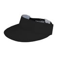 thumbnail image 1 of J7257 Microfiber Como Visor, Black, 1 of 1