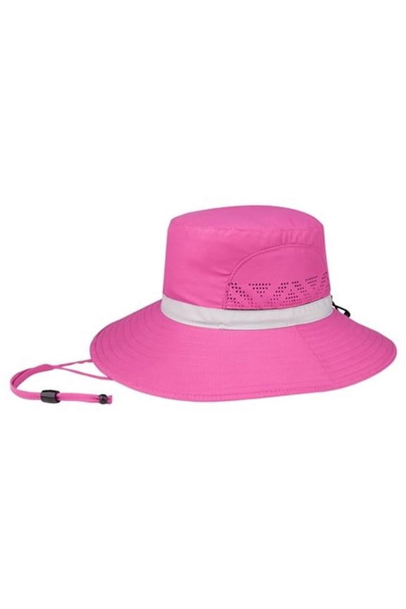 J7261 Microfiber UV Sun Hat, Fuchsia