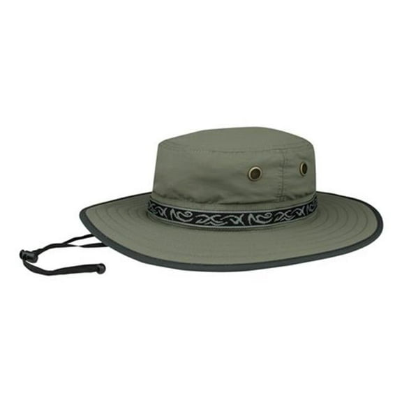 J7265 Taslon UV El Dorado Sun Hat, Olive - Large