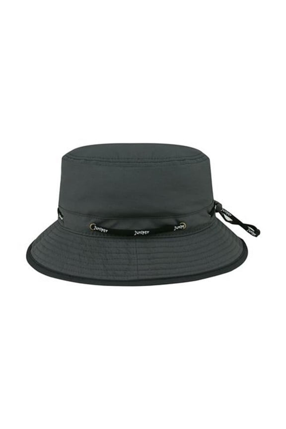 J7267 Taslon UV Lookout Bucket Hat - Charcoal - Large
