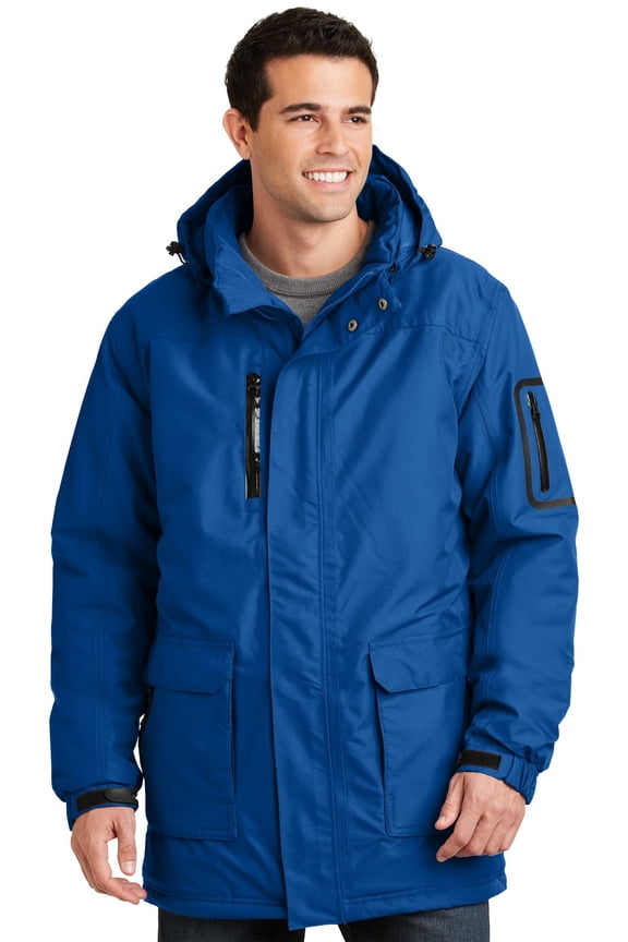 J799 Port Authority Heavyweight Parka Mens Parka Jacket