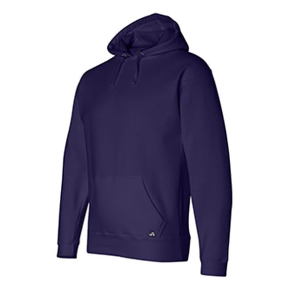J8824 Adult Premium Fleece Pullover Hoodie, Purple, Medium