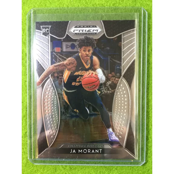 JA MORANT PRIZM ROOKIE CARD JERSEY #12 GRIZZLIES RC 2019 Prizm Draft Picks