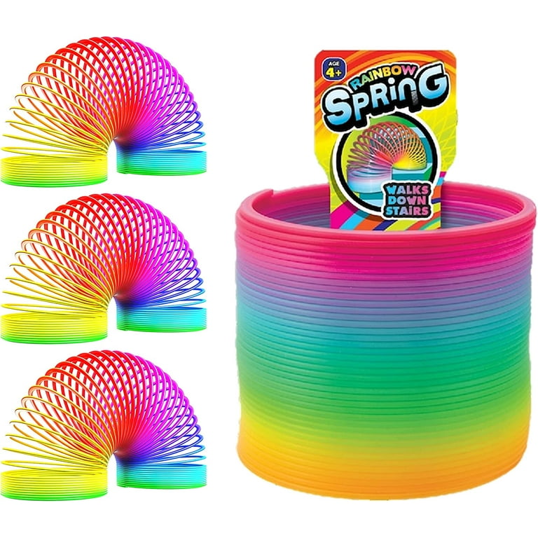 Large rainbow slinky outlet