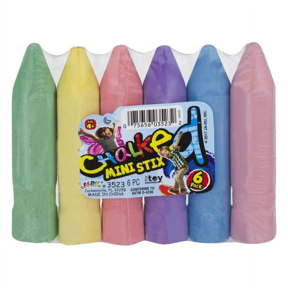 JA RU Chalked 6 Pack Mini Stix