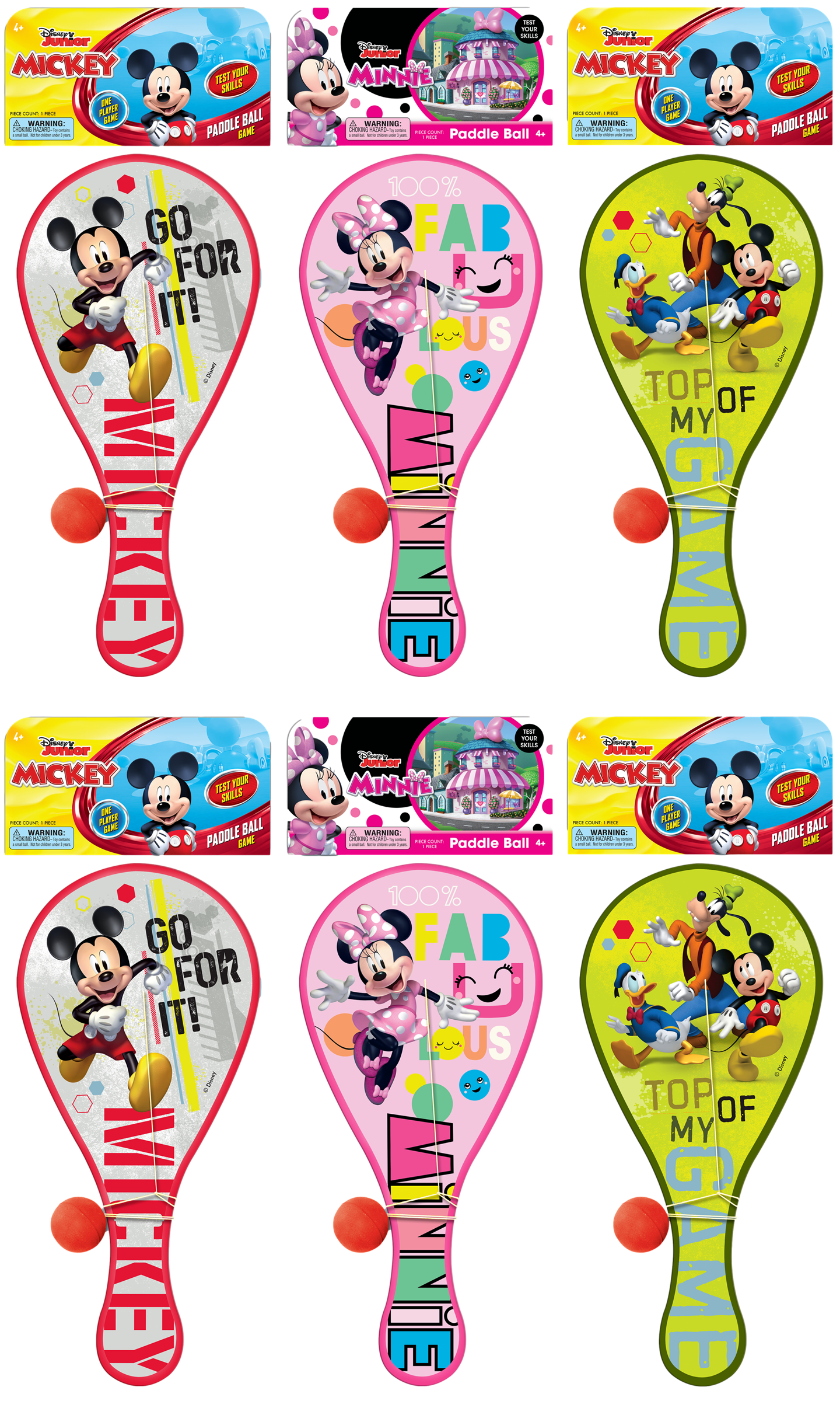 Minnie relief stickers